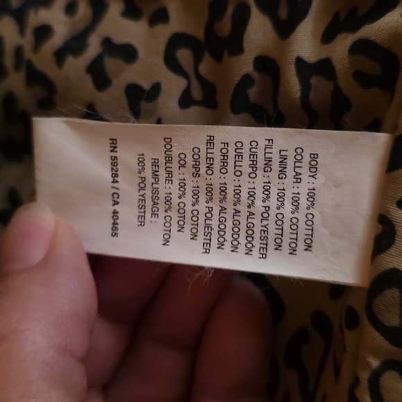 The Children's Place Velvet Floral Dressy Pea Coat SMALL (5/6) - Picture 8 of 8